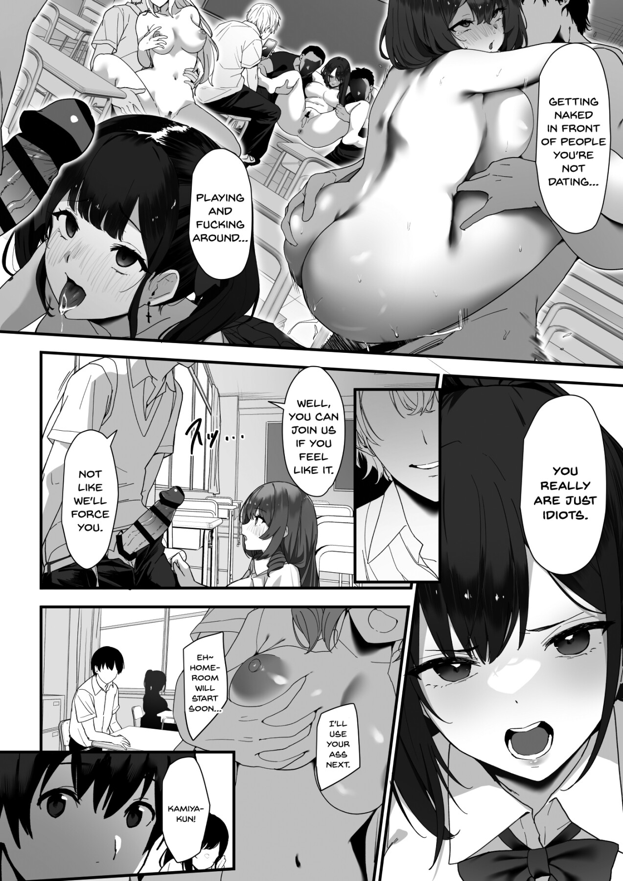 Hentai Manga Comic-Stray Mate - Sex Class 2C --Read-14